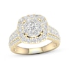 Thumbnail Image 1 of Now + Forever Multi-Diamond Engagement Ring 2 ct tw Round-cut 18K Yellow Gold