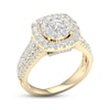 Thumbnail Image 1 of Multi-Diamond Engagement Ring 2 ct tw Round-cut 18K Yellow Gold