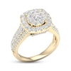 Thumbnail Image 2 of Now + Forever Multi-Diamond Engagement Ring 2 ct tw Round-cut 18K Yellow Gold