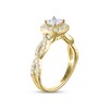 Thumbnail Image 1 of THE LEO Diamond Engagement Ring 1 ct tw Princess & Round-cut 14K Yellow Gold