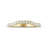 Thumbnail Image 2 of THE LEO Diamond Wedding Band 1/4 ct tw Round-cut 14K Yellow Gold