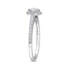 Thumbnail Image 1 of Diamond Engagement Ring 1/2 ct tw Round-cut 14K White Gold