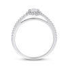 Thumbnail Image 2 of Diamond Engagement Ring 1/2 ct tw Round-cut 14K White Gold