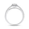 Thumbnail Image 2 of Diamond Engagement Ring 1/2 ct tw Round-cut 14K White Gold