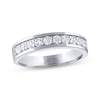 Thumbnail Image 0 of Men's THE LEO Ideal Cut Diamond Wedding Band 3/4 ct tw 14K White Gold