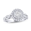 Thumbnail Image 0 of THE LEO Diamond Engagement Ring 1 ct tw Round-cut 14K White Gold