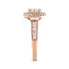 Thumbnail Image 2 of Now + Forever Multi-Diamond Center Engagement Ring 1 ct tw Round-cut 14K Rose Gold