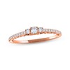 Thumbnail Image 0 of Adrianna Papell Diamond Engagement Ring 1/4 ct tw Round-cut 14K Rose Gold