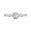 Thumbnail Image 2 of Adrianna Papell Diamond Engagement Ring 1/5 ct tw Round-cut 14K White Gold