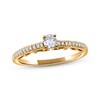 Thumbnail Image 0 of Adrianna Papell Diamond Engagement Ring 1/4 ct tw Round-cut 14K Yellow Gold