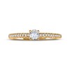 Thumbnail Image 2 of Adrianna Papell Diamond Engagement Ring 1/4 ct tw Round-cut 14K Yellow Gold
