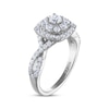 THE LEO Diamond Round-Cut Engagement Ring 1 ct tw 14K White Gold