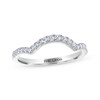 Thumbnail Image 0 of THE LEO Diamond Round-Cut Wedding Band 1/4 ct tw 14K White Gold