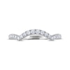 Thumbnail Image 2 of THE LEO Diamond Round-Cut Wedding Band 1/4 ct tw 14K White Gold