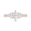 Thumbnail Image 3 of Now + Forever Diamond Engagement Ring 7/8 ct tw Marquise & Round-cut 14K Rose Gold