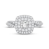 Thumbnail Image 3 of Now + Forever Multi-Diamond Cushion Engagement Ring 1/3 ct tw Round-cut 10K White Gold