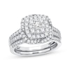 Thumbnail Image 0 of Diamond Bridal Set 7/8 ct tw Round-cut 10K White Gold