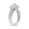 Thumbnail Image 1 of Diamond Bridal Set 7/8 ct tw Round-cut 10K White Gold