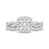 Thumbnail Image 3 of Now + Forever Multi-Diamond Center Bridal Set 1/2 ct tw Round-cut 10K White Gold