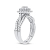 Thumbnail Image 2 of Now + Forever Multi-Diamond Center Bridal Set 1 ct tw Round-cut 10K White Gold