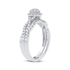 Thumbnail Image 1 of Diamond Bridal Set 1/2 ct tw Round-cut 10K White Gold