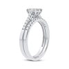 Thumbnail Image 1 of Diamond Bridal Set 3/8 ct tw Round-cut 10K White Gold