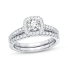 Thumbnail Image 1 of Now + Forever Diamond Bridal Set 7/8 ct tw Round-cut 10K White Gold