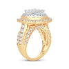 Thumbnail Image 2 of Now + Forever Princess-Cut Diamond Cushion Frame Engagement Ring 3 ct tw 10K Yellow Gold