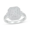 Thumbnail Image 3 of Now + Forever Multi-Diamond Center Octagon Frame Bridal Set 1 ct tw 10K White Gold