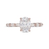 Thumbnail Image 2 of Neil Lane Premiere Oval-Cut Diamond Engagement Ring 2 ct tw 14K Rose Gold