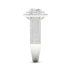 Thumbnail Image 3 of Now + Forever Oval & Round-Cut Diamond Engagement Ring 1-1/4 ct tw 14K White Gold