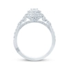 Monique Lhuillier Bliss Oval-Cut Diamond Engagement Ring 1 ct tw 18K White Gold