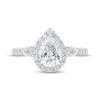 Thumbnail Image 4 of Monique Lhuillier Bliss Pear-Shaped Diamond Engagement Ring 1-3/4 ct tw 18K White Gold
