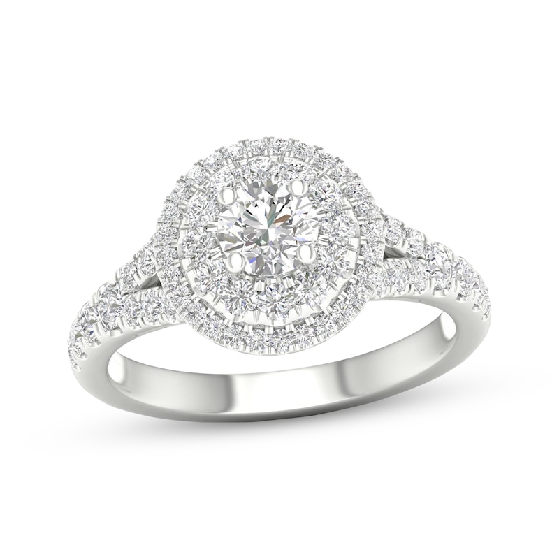 Main Image 1 of Now + Forever Round-Cut Diamond Engagement Ring 1-1/5 ct tw 14K White Gold