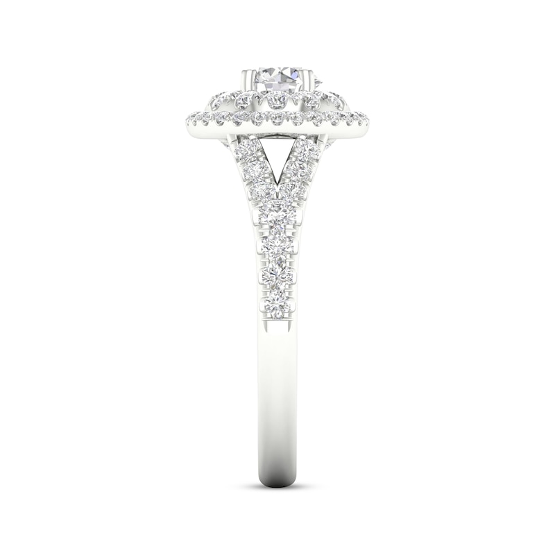 Main Image 3 of Now + Forever Round-Cut Diamond Engagement Ring 1-1/5 ct tw 14K White Gold