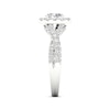 Thumbnail Image 3 of Now + Forever Oval & Round-Cut Diamond Engagement Ring 1-1/5 ct tw 14K White Gold