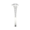 Thumbnail Image 3 of Now + Forever Pear-Shaped & Round-Cut Diamond Engagement Ring 7/8 ct tw 14K White Gold