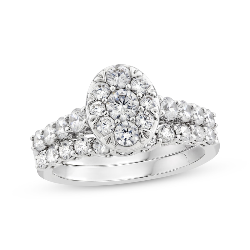 Main Image 1 of Now + Forever Round-Cut Diamond Bridal Set 1-1/2 ct tw 10K White Gold