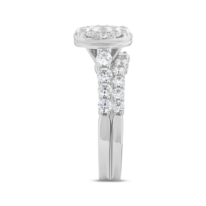 Main Image 2 of Now + Forever Round-Cut Diamond Bridal Set 1-1/2 ct tw 10K White Gold