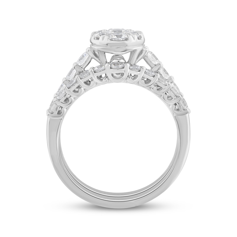 Main Image 3 of Now + Forever Round-Cut Diamond Bridal Set 1-1/2 ct tw 10K White Gold