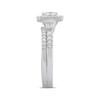 Thumbnail Image 2 of Now + Forever Oval, Round & Baguette-Cut Diamond Bridal Set 1 ct tw 10K White Gold