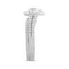 Thumbnail Image 2 of Now + Forever Pear-Shaped & Round-Cut Diamond Bridal Set 1 ct tw 10K White Gold