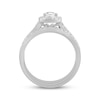 Thumbnail Image 3 of Now + Forever Pear-Shaped & Round-Cut Diamond Bridal Set 1 ct tw 10K White Gold