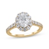 Thumbnail Image 0 of Lab-Created Diamonds by KAY Oval-Cut Engagement Ring 1-3/4 ct tw 14K Yellow Gold