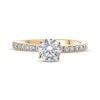 Thumbnail Image 2 of Lab-Created Diamonds by KAY Round-Cut Engagement Ring 1-1/4 ct tw 14K Yellow Gold