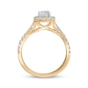 Thumbnail Image 2 of Lab-Created Diamonds by KAY Round-Cut Split Shank Engagement Ring 1-1/4 ct tw 14K Yellow Gold