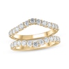 Thumbnail Image 1 of Now + Forever Lab-Grown Diamonds Round-Cut Enhancer Ring 1-1/2 ct tw 14K Yellow Gold