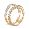 Thumbnail Image 2 of Now + Forever Lab-Grown Diamonds Round-Cut Enhancer Ring 1-1/2 ct tw 14K Yellow Gold