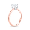 Thumbnail Image 2 of Now + Forever Lab-Grown Diamonds Round-Cut Solitaire Engagement Ring 1 ct tw 14K Rose Gold (F/SI2)