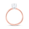 Thumbnail Image 3 of Now + Forever Lab-Grown Diamonds Round-Cut Solitaire Engagement Ring 1 ct tw 14K Rose Gold (F/SI2)
